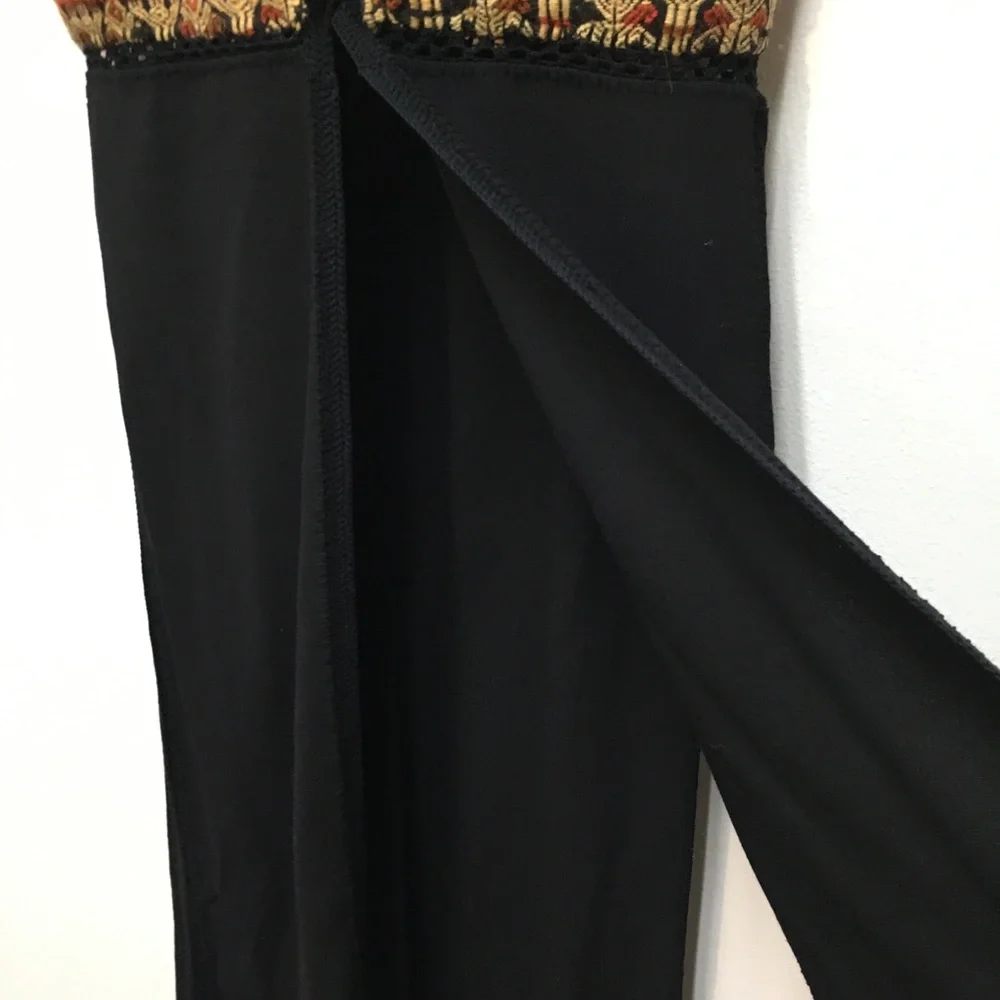 Long Line Vest + Scarf Medium Brown Black